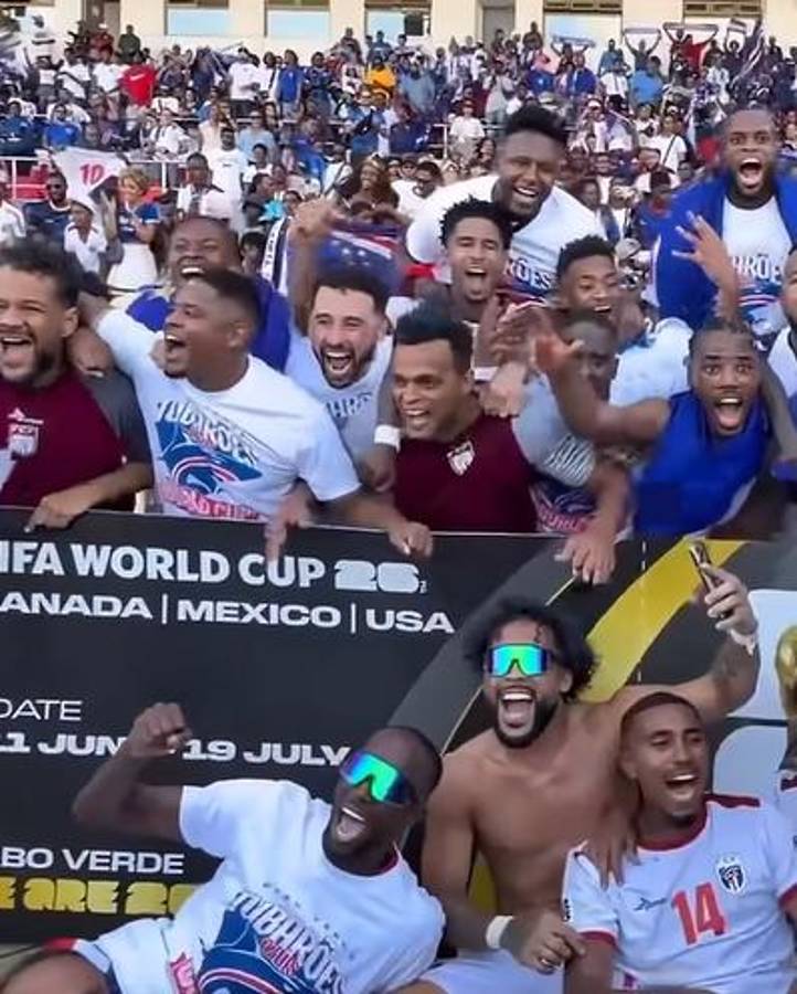 Cabo Verde visitó los mercados y la locura tras clasificar al primer Mundial de su historia: ¡festejaron como el Real Madrid!