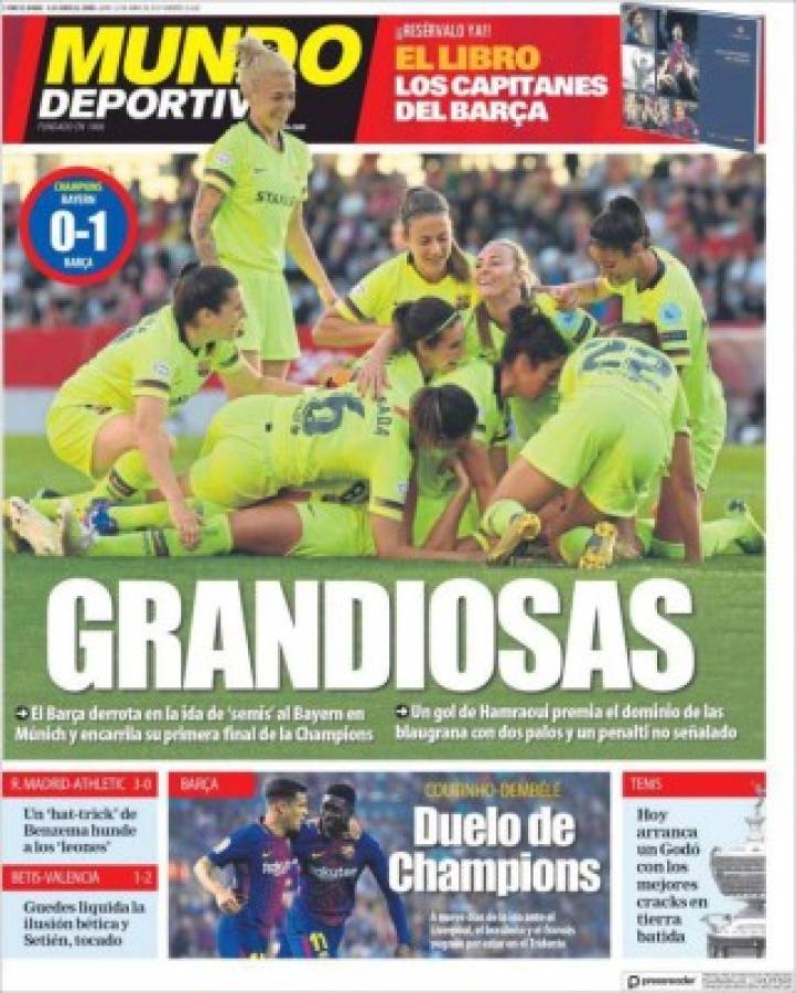 Portadas: Real Madrid dispuesto a ceder estrella y Barcelona trabaja en renovación