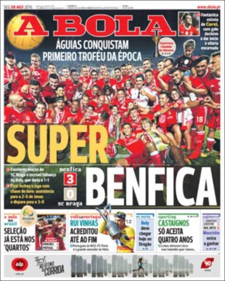 PORTADAS: Esto amaneció diciendo la prensa deportiva en el mundo