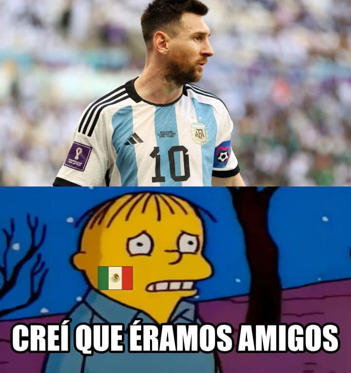 Messi y Tata Martino protagonistas: Los jocosos memes que dejó la victoria de Argentina sobre México en Qatar 2022