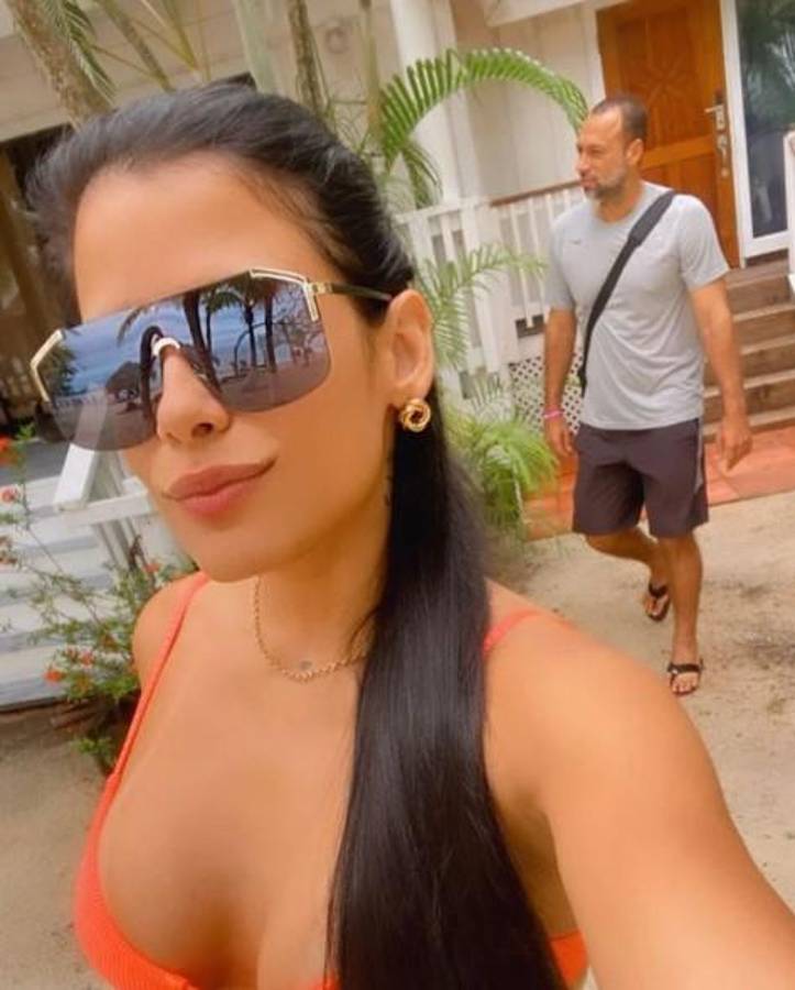 El ex del Olimpia Fabio de Souza y sus vacaciones con la hermosa Ana Gonçalves en Roatán; le pidió matrimonio