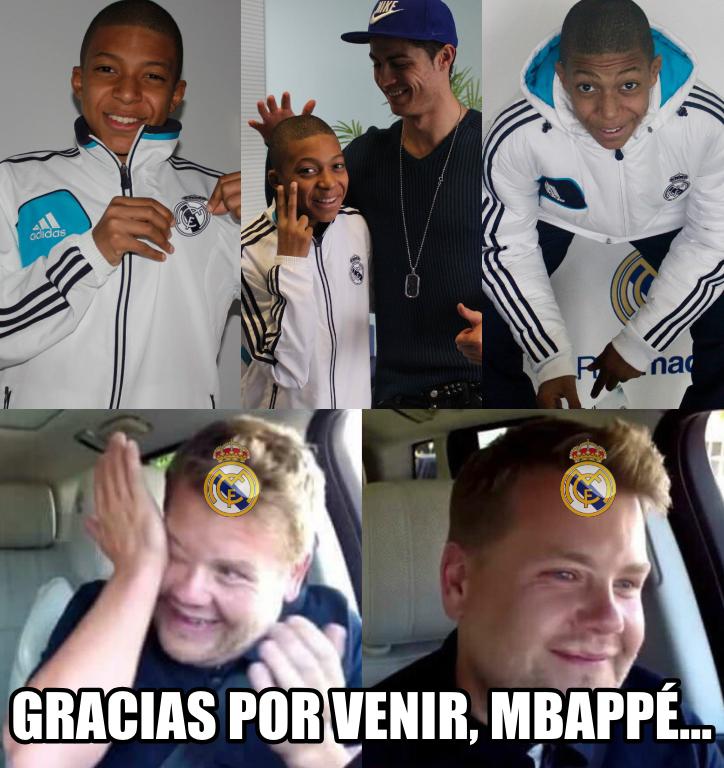 Real Madrid fichó a Kylian Mbappé y Barcelona es destrozado con memes ¡El temor es inevitable!