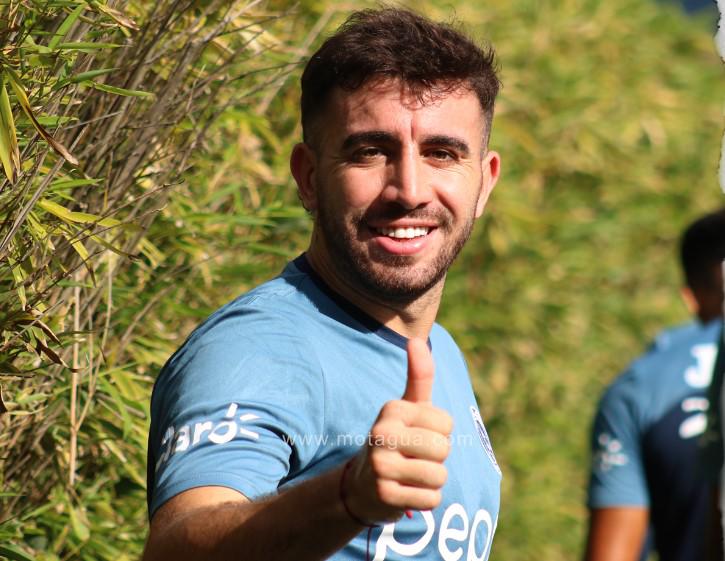 Fotos: Agustín Auzmendi y los nuevos fichajes ya lucen la camisa de Motagua; presentan al nuevo preparador físico