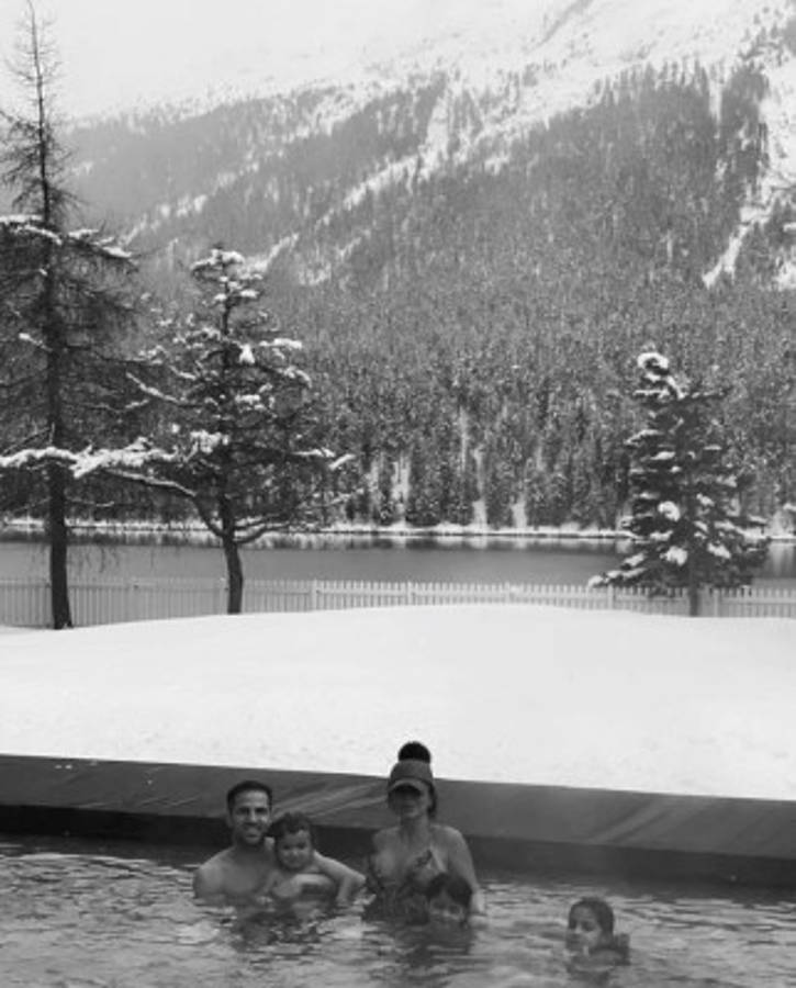 Así pasan la Navidad los cracks; Ángel di María, de lo más humilde posible