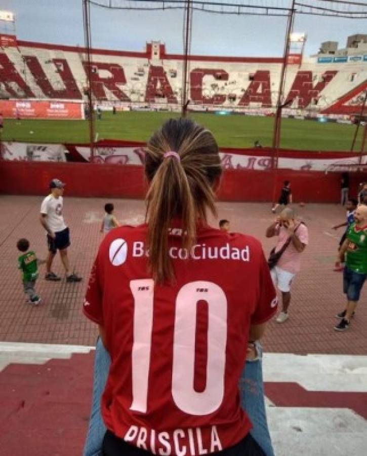 Así es Priscila, la picante inspiración del 'Pity' Martínez para el juego ante Motagua