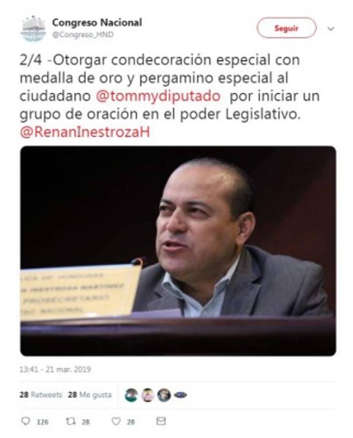 Buenas, malas e insólitas: Las mociones en el Congreso Nacional de Honduras