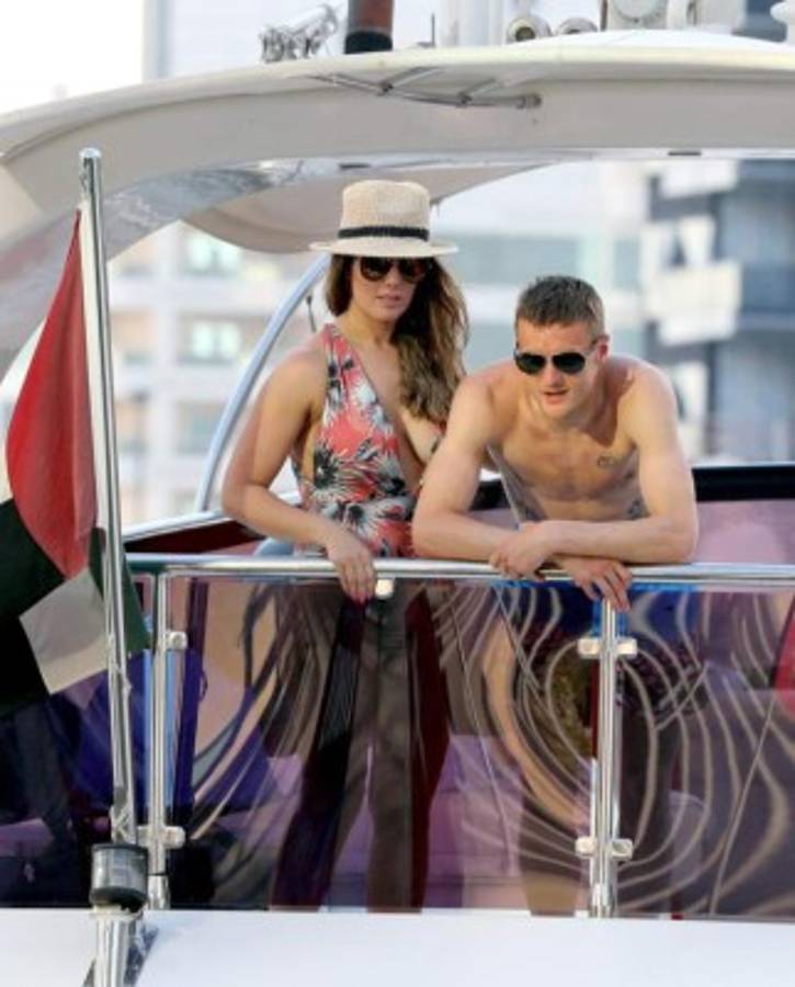 Las vacaciones de Jamie Vardy y su espectacular esposa en Dubai
