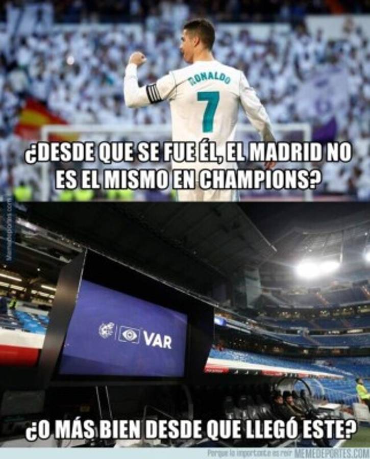 Barcelona golea en la Champions y los memes no paran de burlarse del Real Madrid