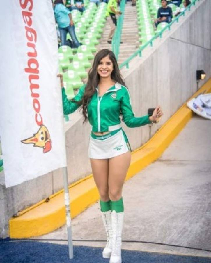 Infartante: La sexi modelo y aficionada del Santos Laguna que enamora en la Liga MX