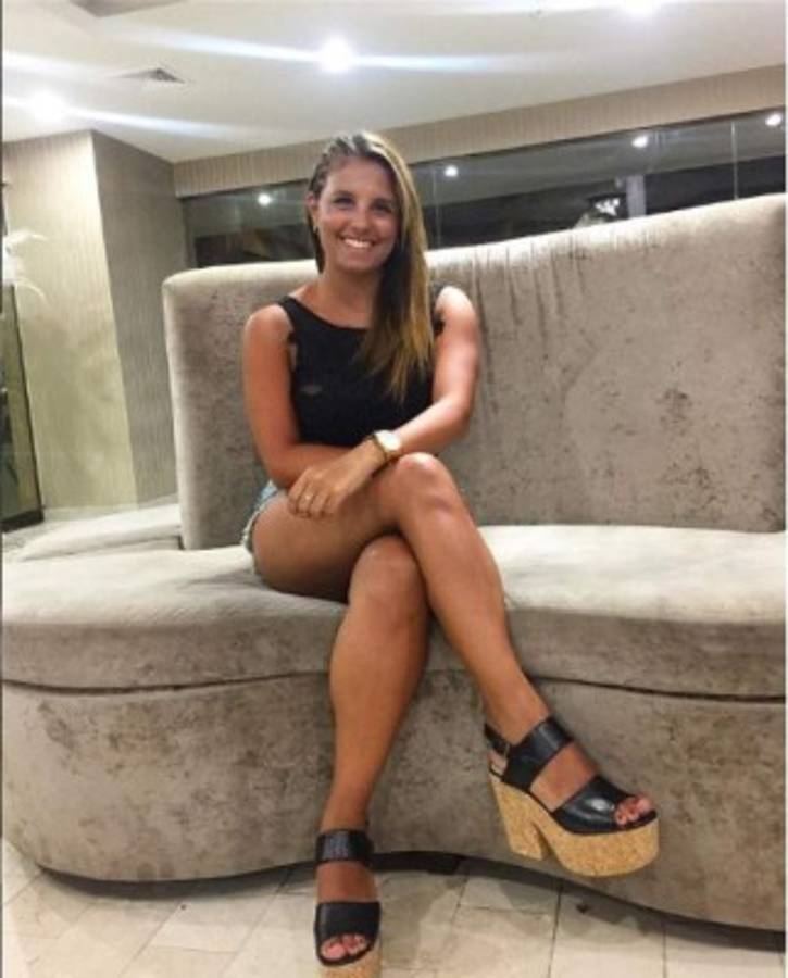 Magali Sanjurjo, la bella licenciada que enamoró al jugador del Olimpia Guillermo Chavasco
