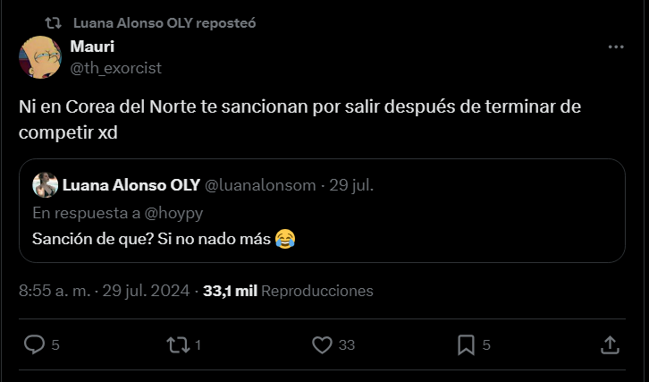 Expulsaron a la atleta más bella de los Juegos Olímpicos de París: “Su presencia crea un ambiente inadecuado”