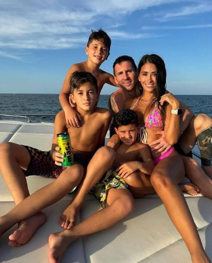 Las nuevas fotos de la espectacular Antonela Roccuzzo y Messi disfrutando del verano en Estados Unidos
