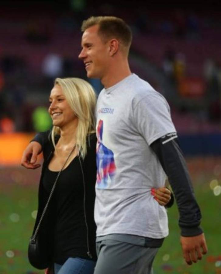 FOTOS: Daniela Jehle, la sexy novia del portero Marc-André ter Stegen