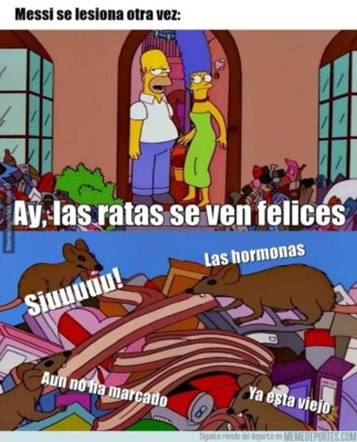 Crueles memes del triunfo del Real Madrid ante Osasuna y burlas al Barça por la lesión de Messi