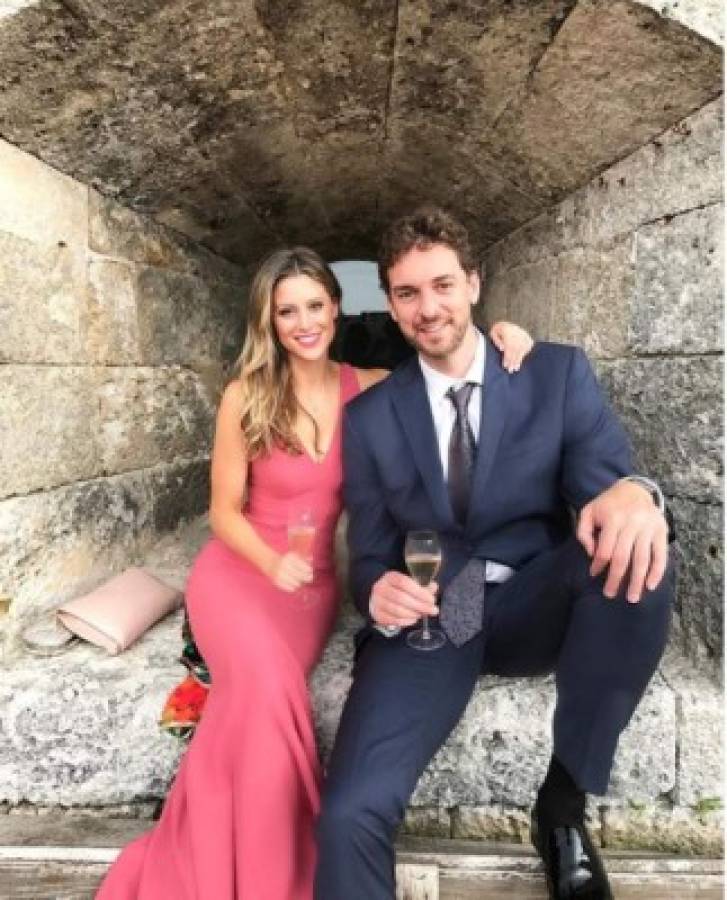 La boda íntima y secreta de Pau Gasol con la hermosa periodista Catherine McDonnell