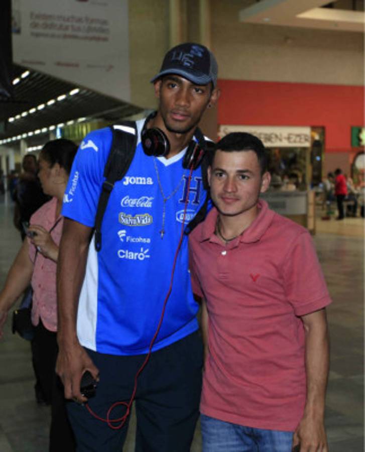 La Selección Nacional de Honduras arribó pensando EUA.