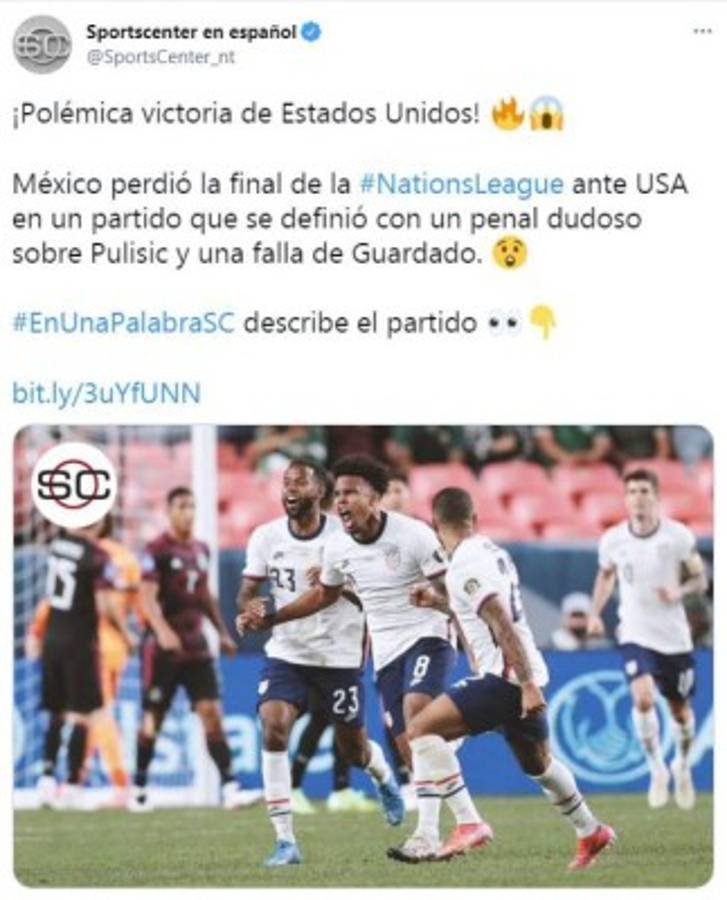 ¡Quieren al Chicharito! Periodistas mexicanos atizan contra el arbitraje tras derrota ante EUA: 'Fracaso'