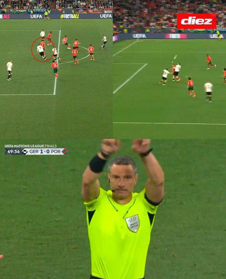 Cristiano Ronaldo fue el héroe de Portugal, la polémica decisión del árbitro y CR7 le celebra en la cara a futbolista de Alemania