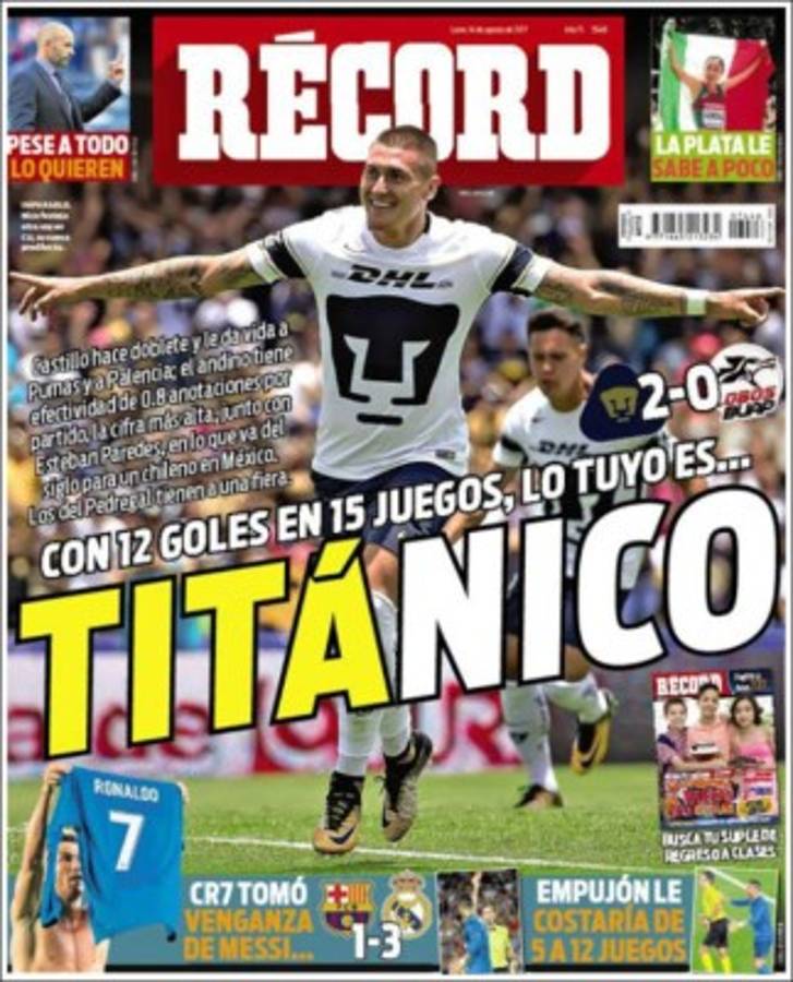 ¿Y Messi? Las portadas de los diarios más importantes en el mundo se rinden a Cristiano