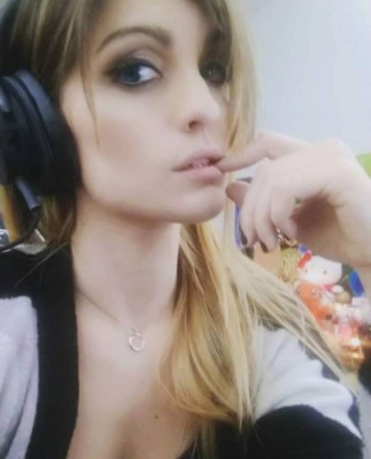 Así es Cristinini, la preciosa gamer que estaba siendo pretendida por Courtois en directo