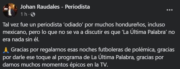 “Golpe al periodismo deportivo”: la prensa mexicana llora el fallecimiento de André Marín a sus 52 años de edad