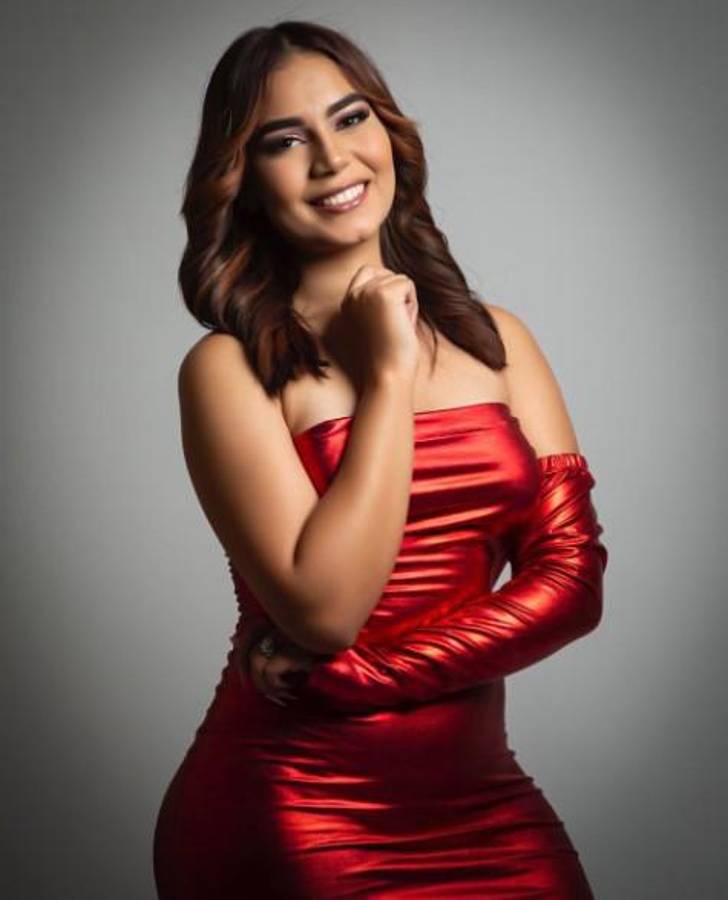 Cristel Osorio, la bella periodista deportiva que fue conquistada por jugador de Motagua y de la Selección Nacional