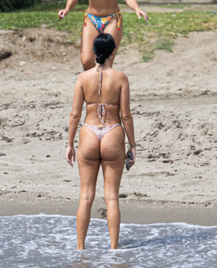 Sin filtros: así fue captada la croata Ivana Knoll en España y sorprendió a sus seguidores