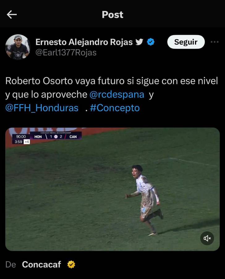 ”El mejor de Honduras”, “alma de la Selección”: Prensa se rinde ante Roberto Osorto tras ser héroe en el Premundial Sub-20