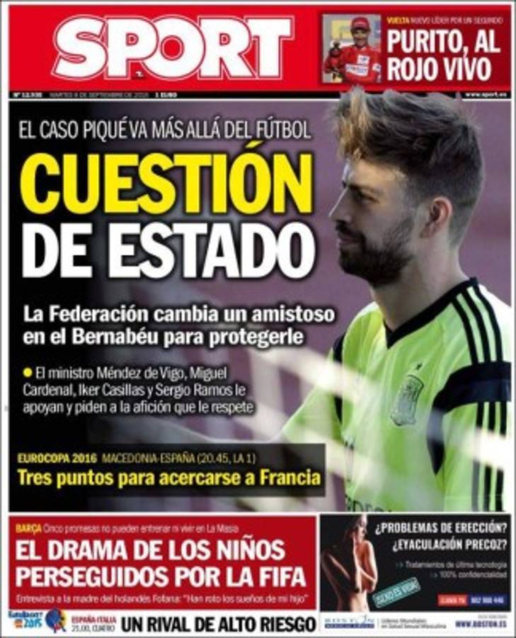 Las portadas de los diarios más importantes en el mundo