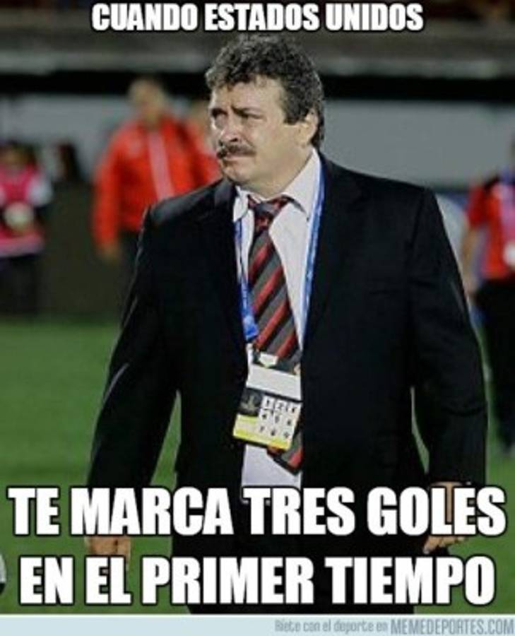 Los mejores memes de la goleada de Estados Unidos ante Costa Rica
