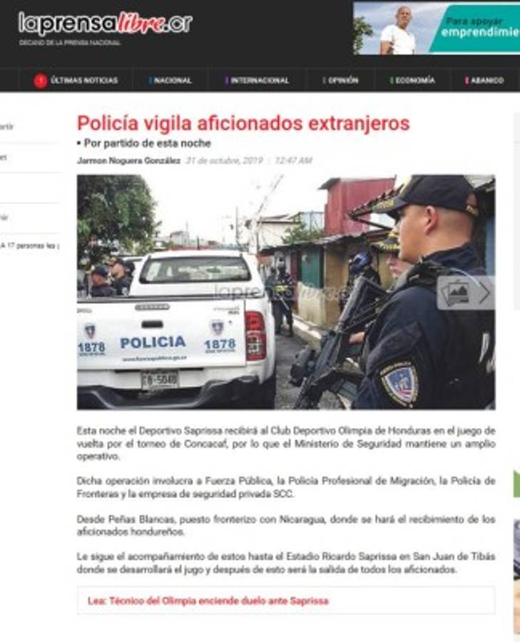 Prensa de El Salvador y Costa Rica: 'Noche de espanto' y 'Alianza con poderoso hechizo'