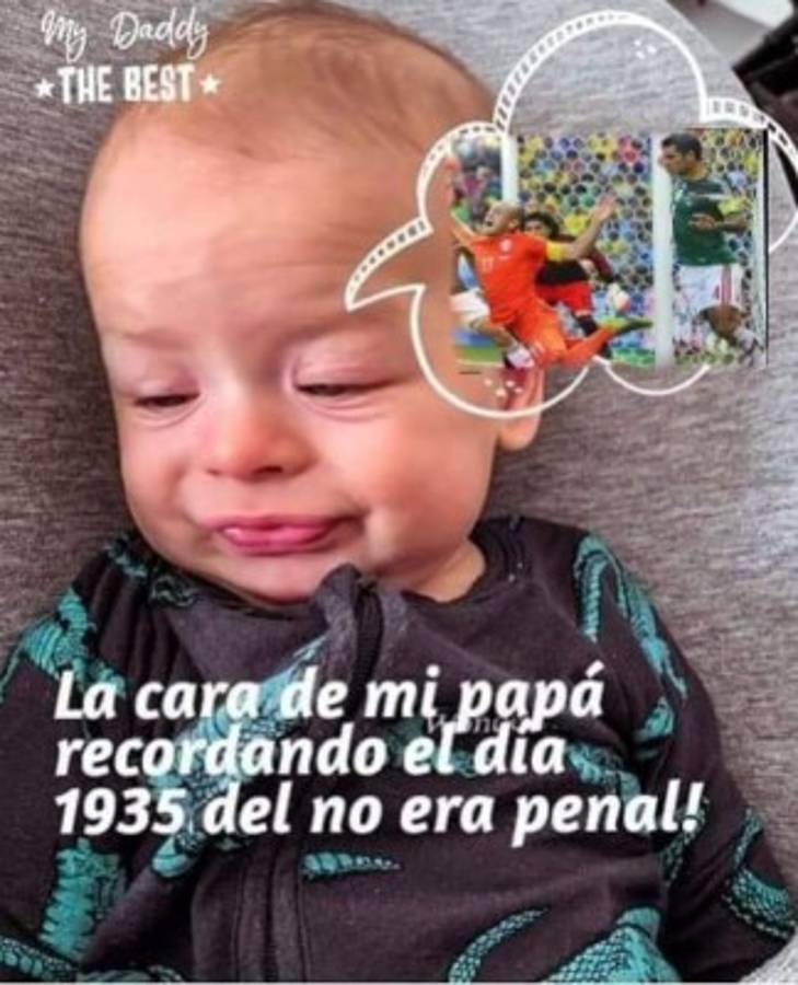 Chicharito Hernández busca el mejor meme para su hijo y las redes explotan