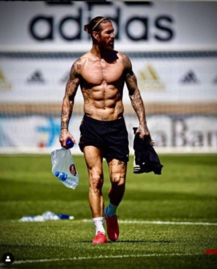 Impacta con su última foto: La increíble transformación física de Sergio Ramos a sus 34 años