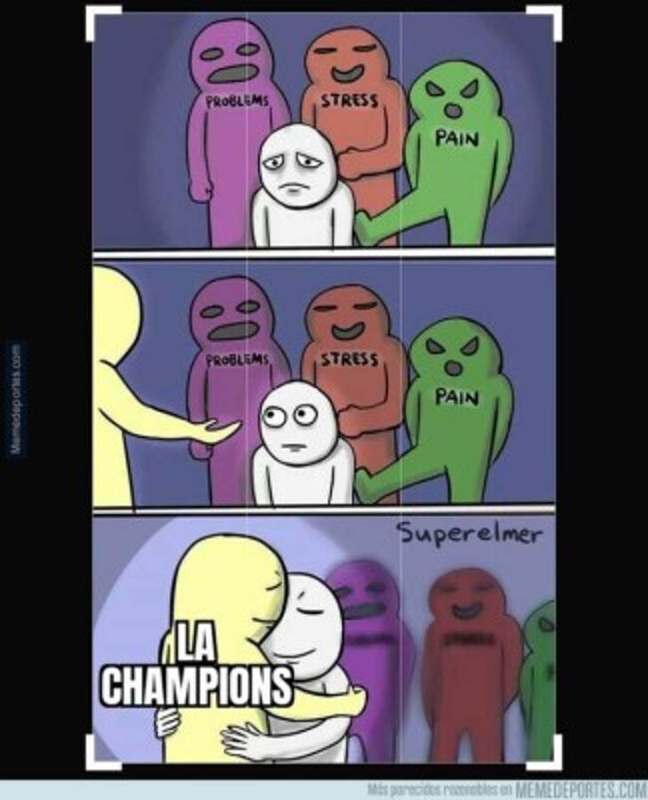 Los crueles memes del regreso de la Champions donde no perdonan al Real Madrid y Barcelona