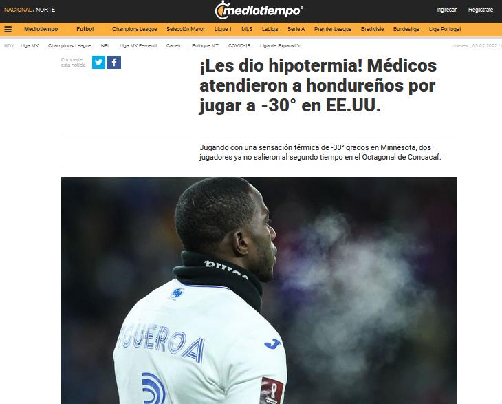 “Trampa mortal y escándalo”: Lo que amaneció diciendo la prensa mundial de la derrota de Honduras ante EUA