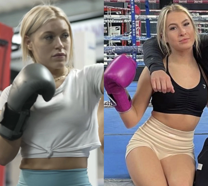 Así es la estrella de Onlyfans que debutó con triunfo en el boxeo: ‘‘Sabía que podía hacerlo’’