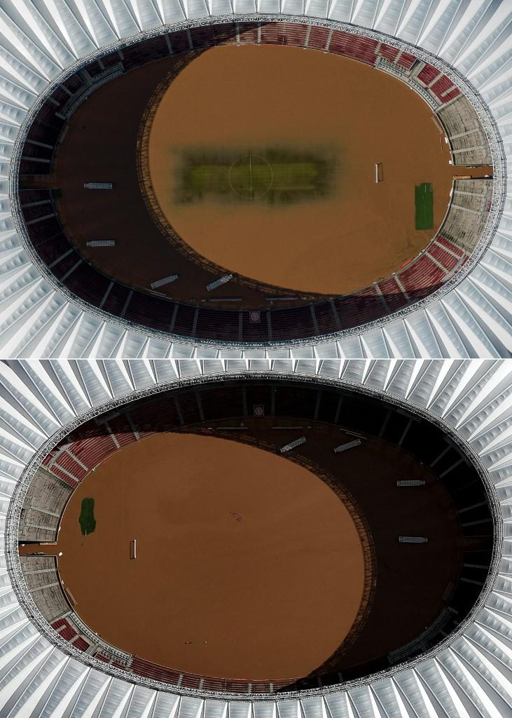 Impactantes imágenes en Brasil: así quedaron los estadios de Gremio e Inter tras inundaciones ¿Cuántos muertos hay?