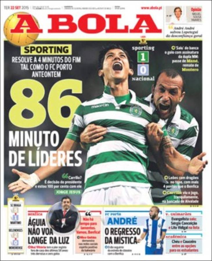 Las portadas más importantes del mundo deportivo