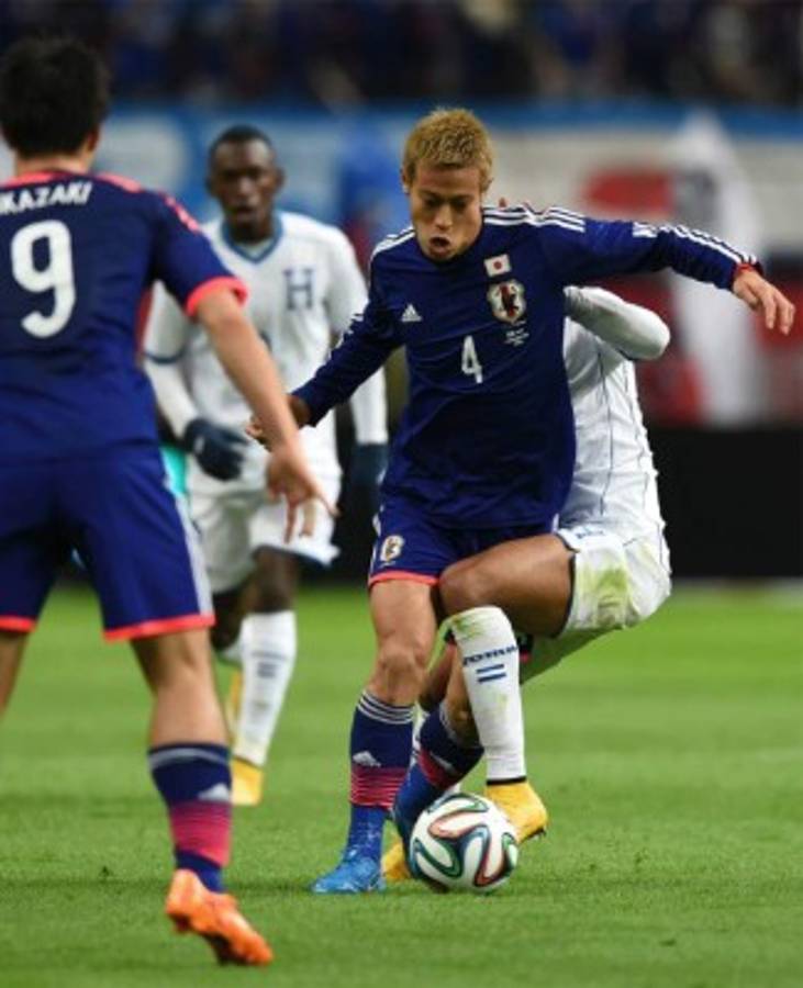 Japón le mete una goleada a Honduras en amistoso