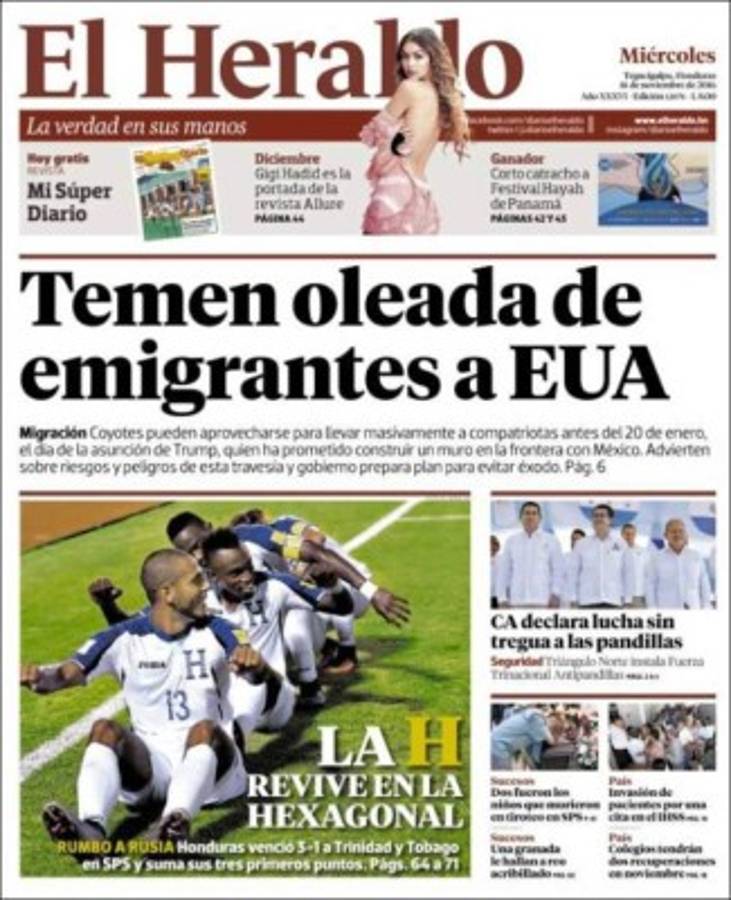 ¡CALIENTE! Las portadas que dejó la fecha de eliminatoria mundialista