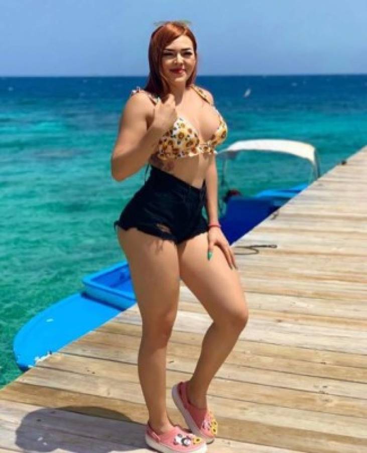 Fany Fuentes, la 'Miss Bum Bum' y presentadora de TV hondureña que tiene de cabeza Instagram