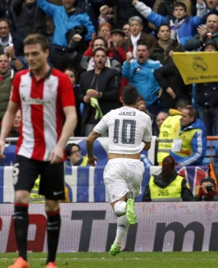 Imágenes del triunfo contundente del Real Madrid ante el Athletic