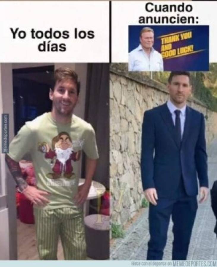 Otro tropiezo del Barcelona, ahora ante el Cádiz, y los memes despedazan a Koeman