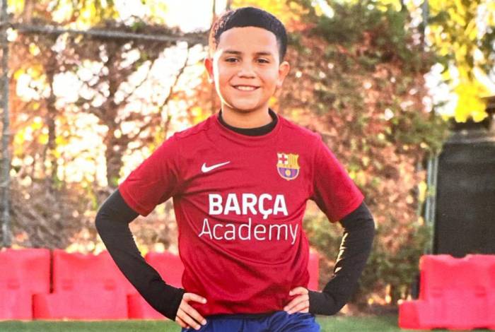 Xavi Hernández un jugador de La Masia que cuenta con nacionalidad hondureña.