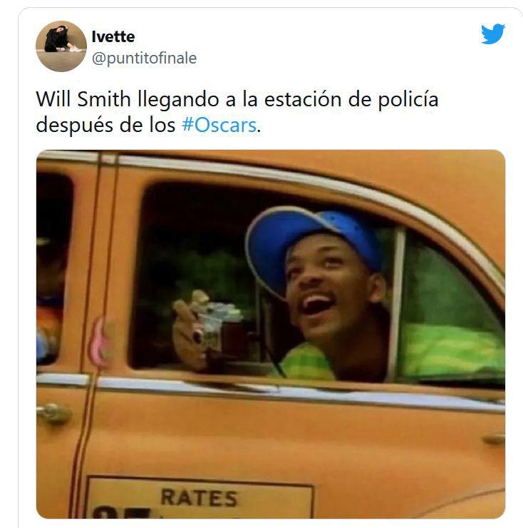 Los mejores memes de la agresión viral de Will Smith a Chris Rock en la gala de los Oscar