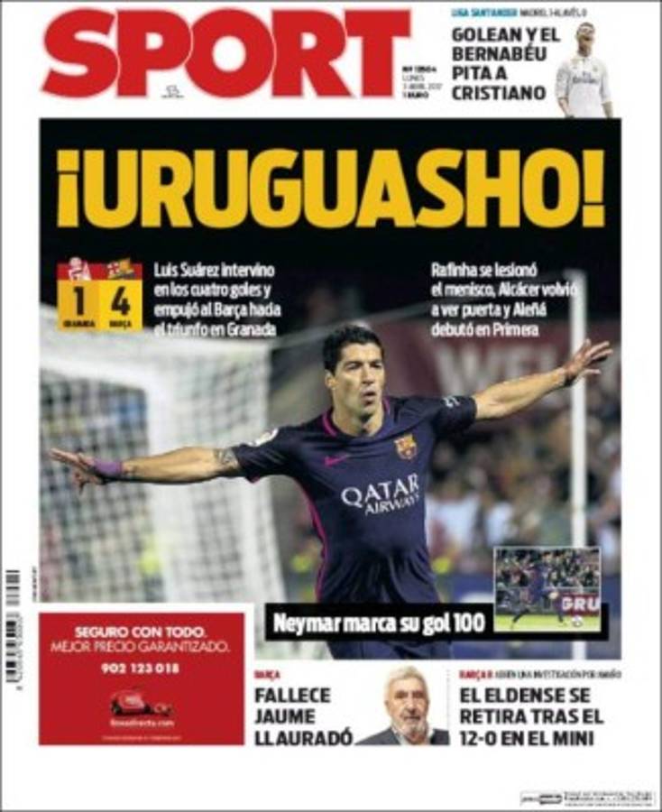 Real Madrid y Barcelona protagonistas en las portadas internacionales