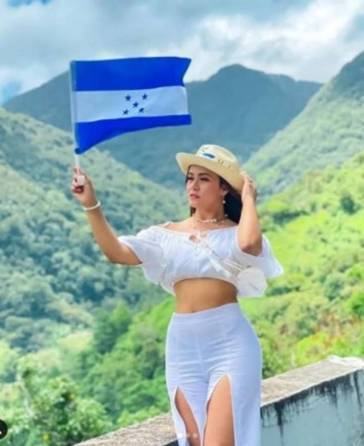 ¡Viva Honduras! Bellas presentadoras de TV deslumbran y muestran su amor patrio en redes sociales