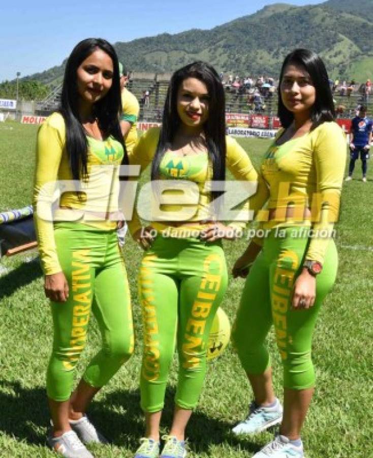 Las chicas lindas que adornaron la jornada 8 del Clausura en Honduras