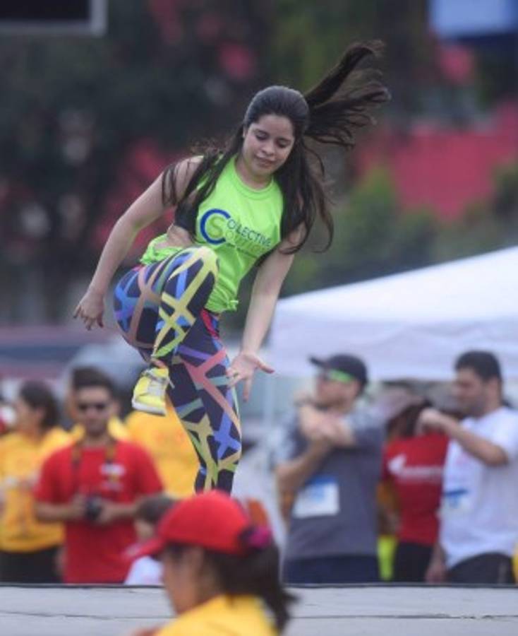 Hermosas chicas y niños felices, esto dejó la Maratón del Riñón en San Pedro Sula
