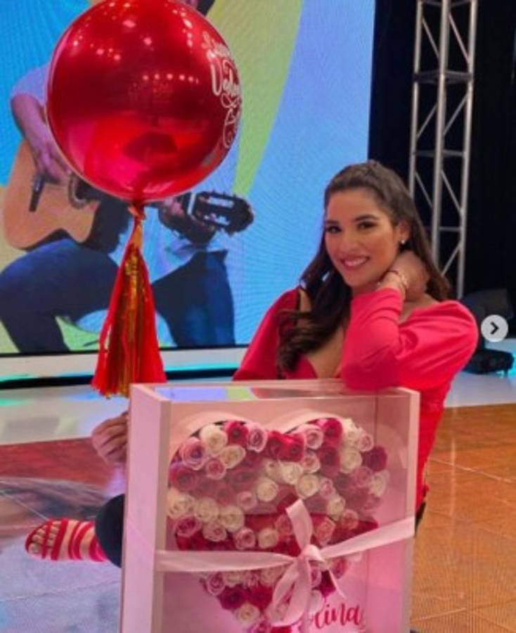 Presentadoras hondureñas hacen suspirar en el 'Día de los Enamorados' y exhiben a sus parejas